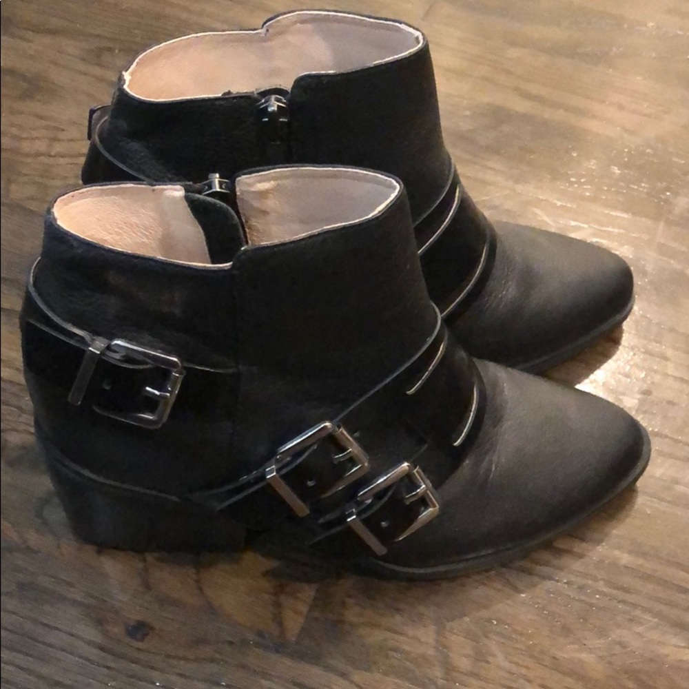 Black booties